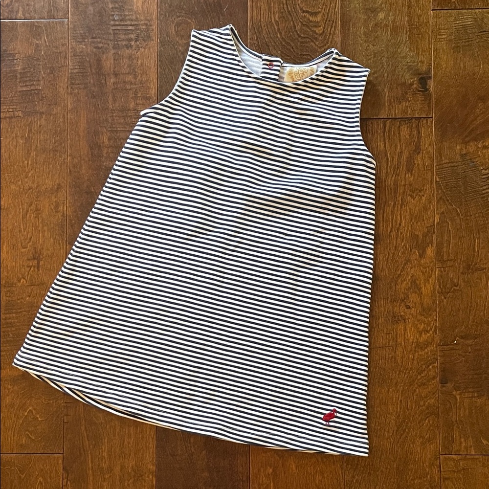 TBBC Navy and White Striped Tank Dress - sz 5
